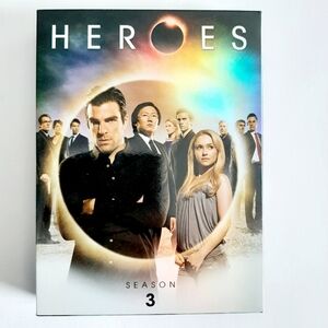 🍒 HEROES - Complete Season Three DVD TV Series